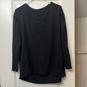 Lululemon black lounge long sleeve shirt